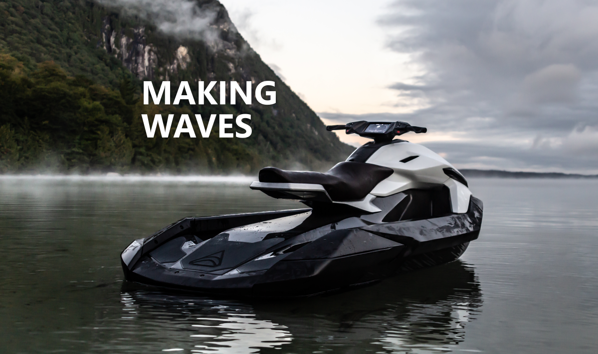 Saving the weekend with electric jet skis